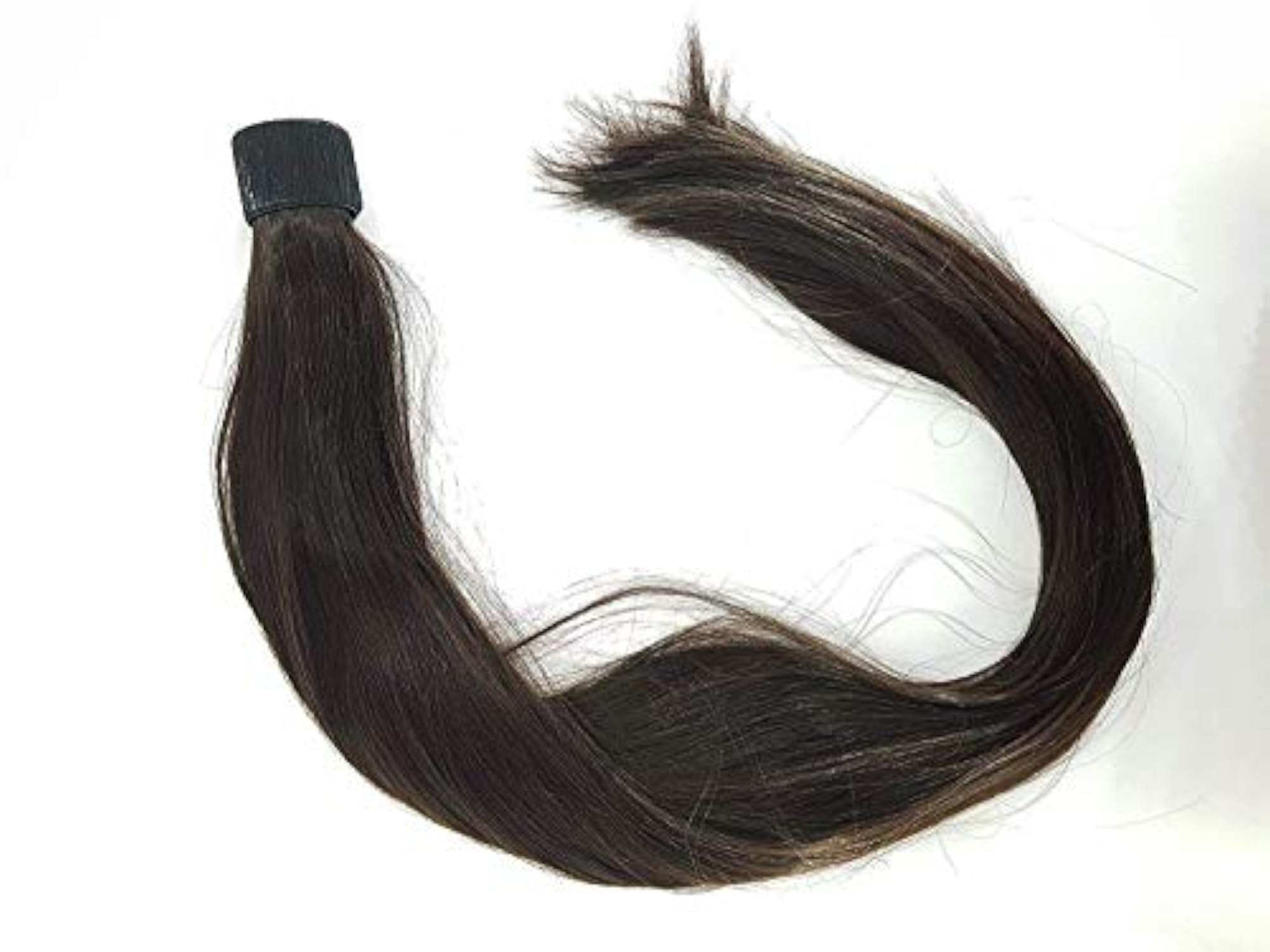 Around Wrap Ponytail Hair Extensions for Girls and Women, Brown